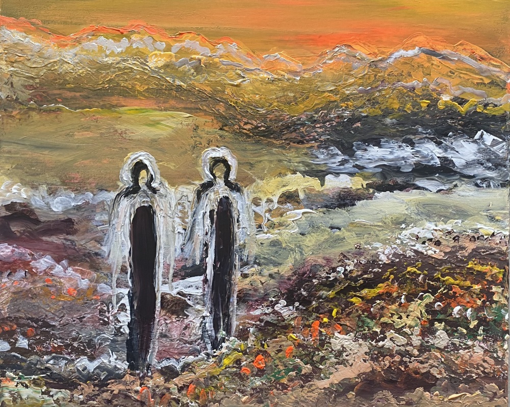 0. Maleri “Exploring Nature” 50x60 cm